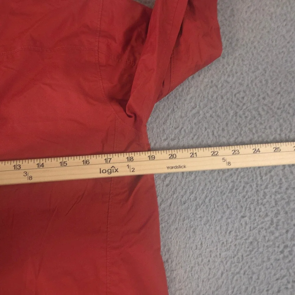VINTAGE REI Jacket Boys L 14/16‎ Red Elements Rain Shell Taped Seams Hooded Y2K